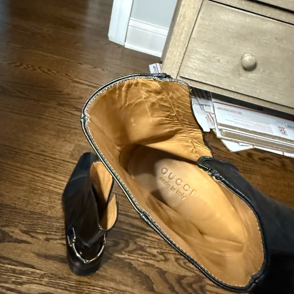 Gucci Black Leather Ankle Boots - Picture 4 of 7